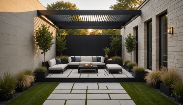 Les pergolas bioclimatiques modernisent le style de la cour