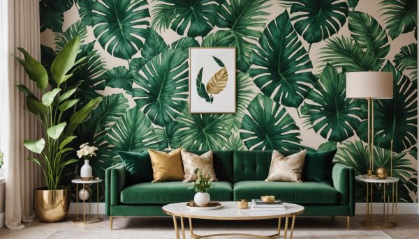 Quels papiers peints tendance habillent les murs chic ?